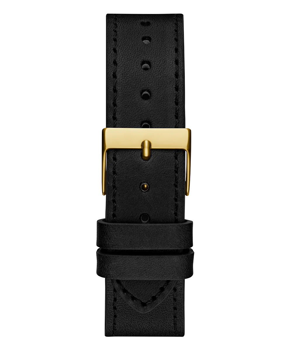 GUESS Ladies Black Gold Tone Analog Watch - Image 8