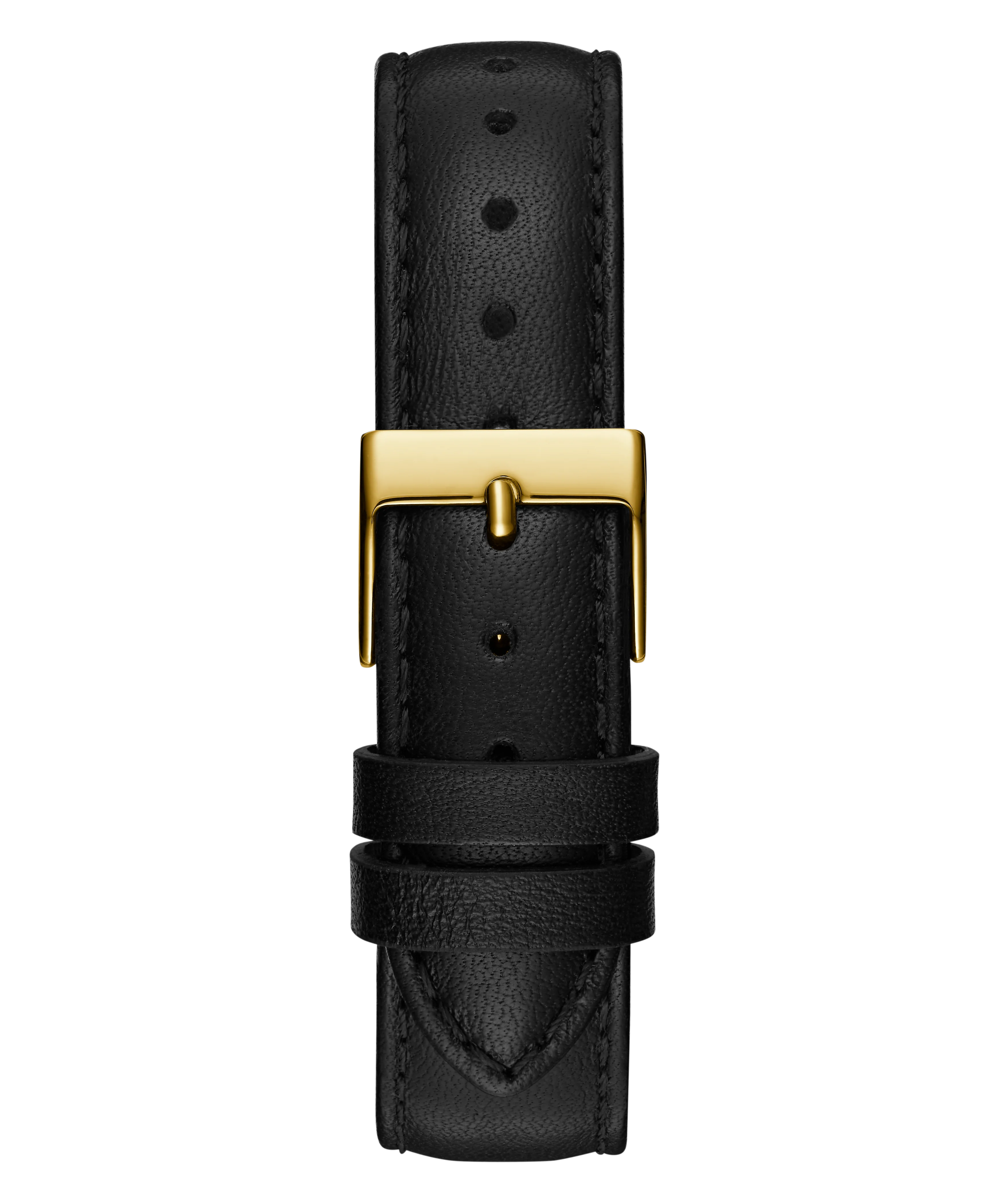 GUESS Ladies Black Gold Tone Analog Watch - Image 10