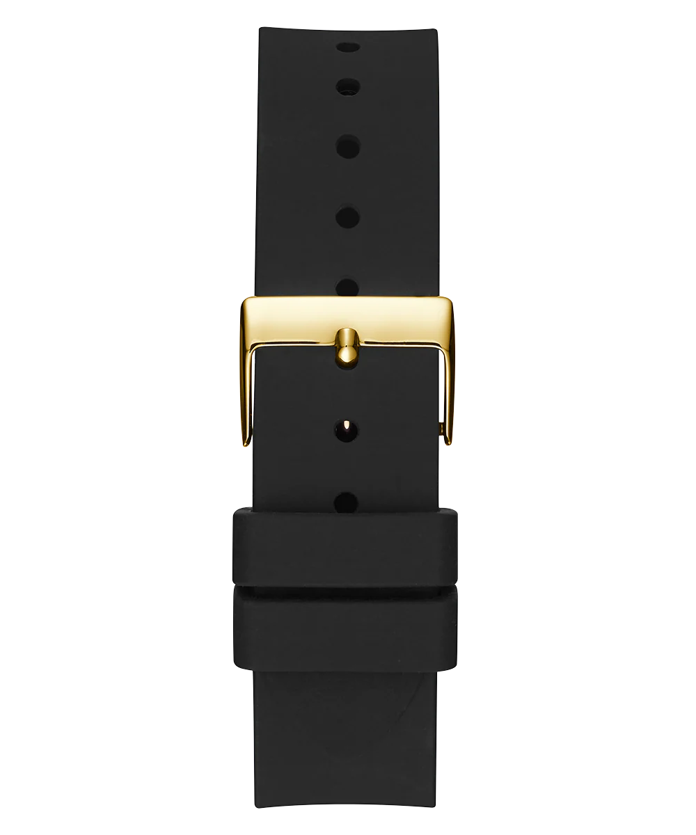GUESS Ladies Black Gold Tone Multi-function Watch - Image 6