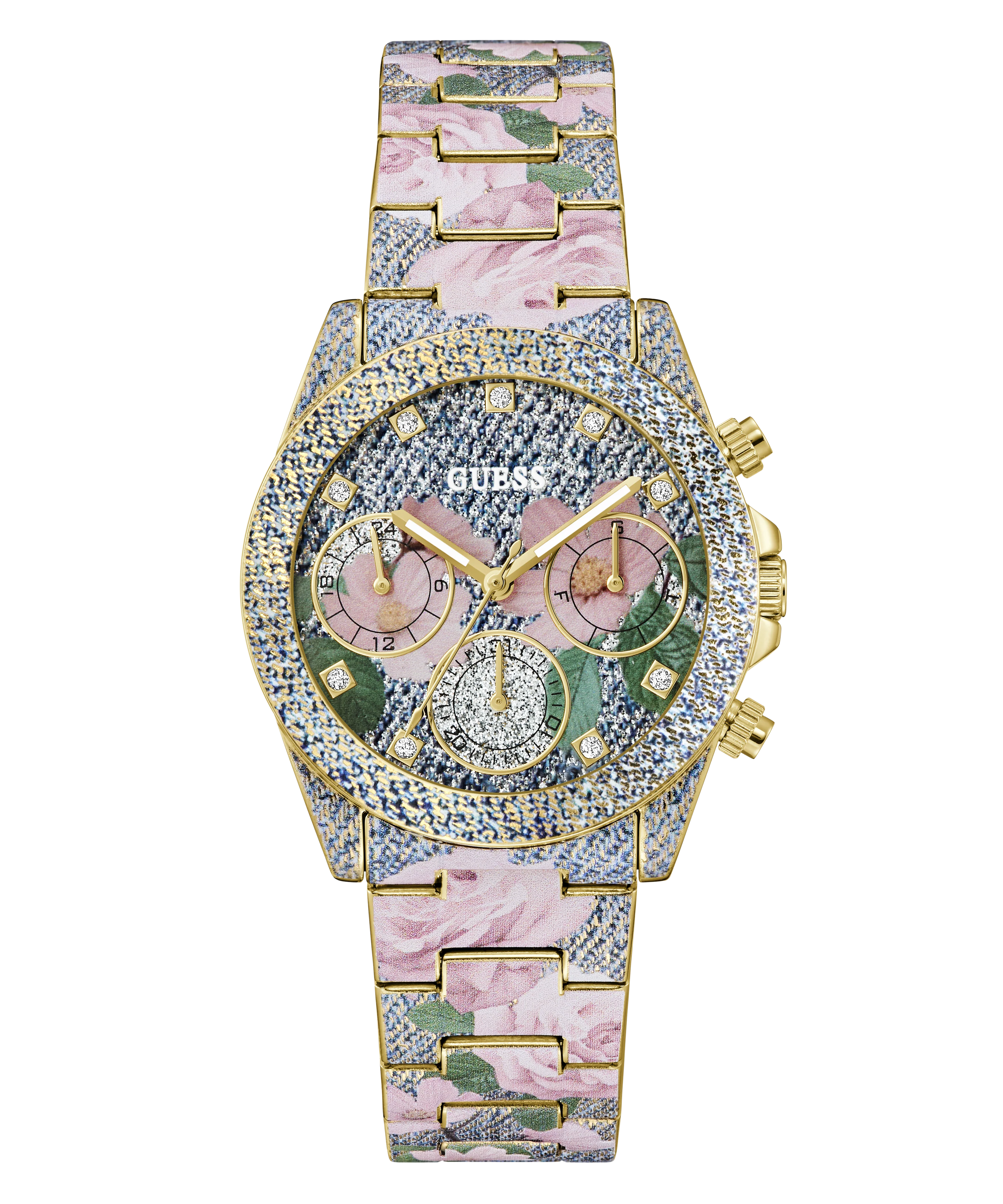 GUESS Ladies Blue Analog Watch - Image 4