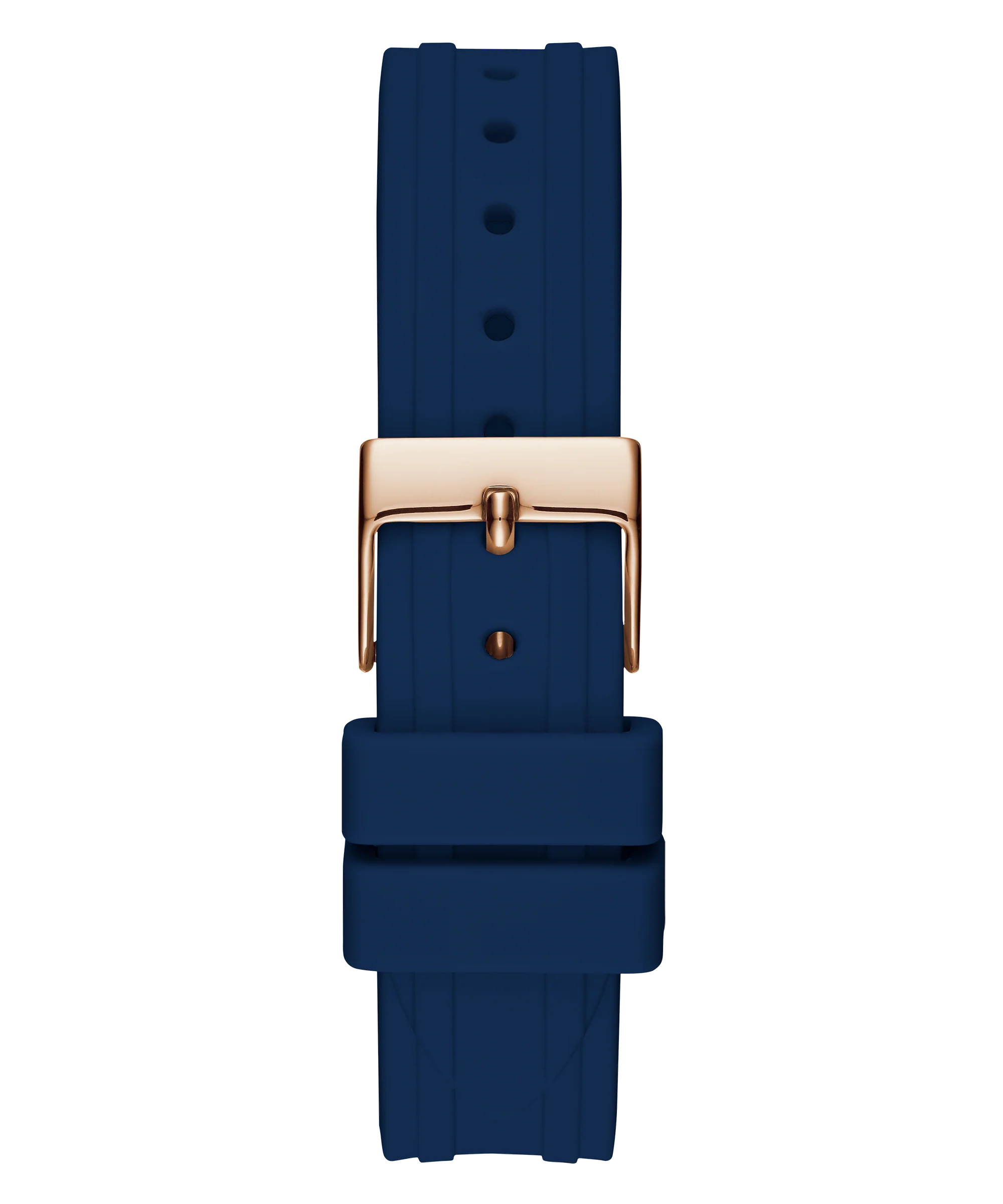 GUESS Ladies Blue Rose Gold Tone Analog Watch - Image 8