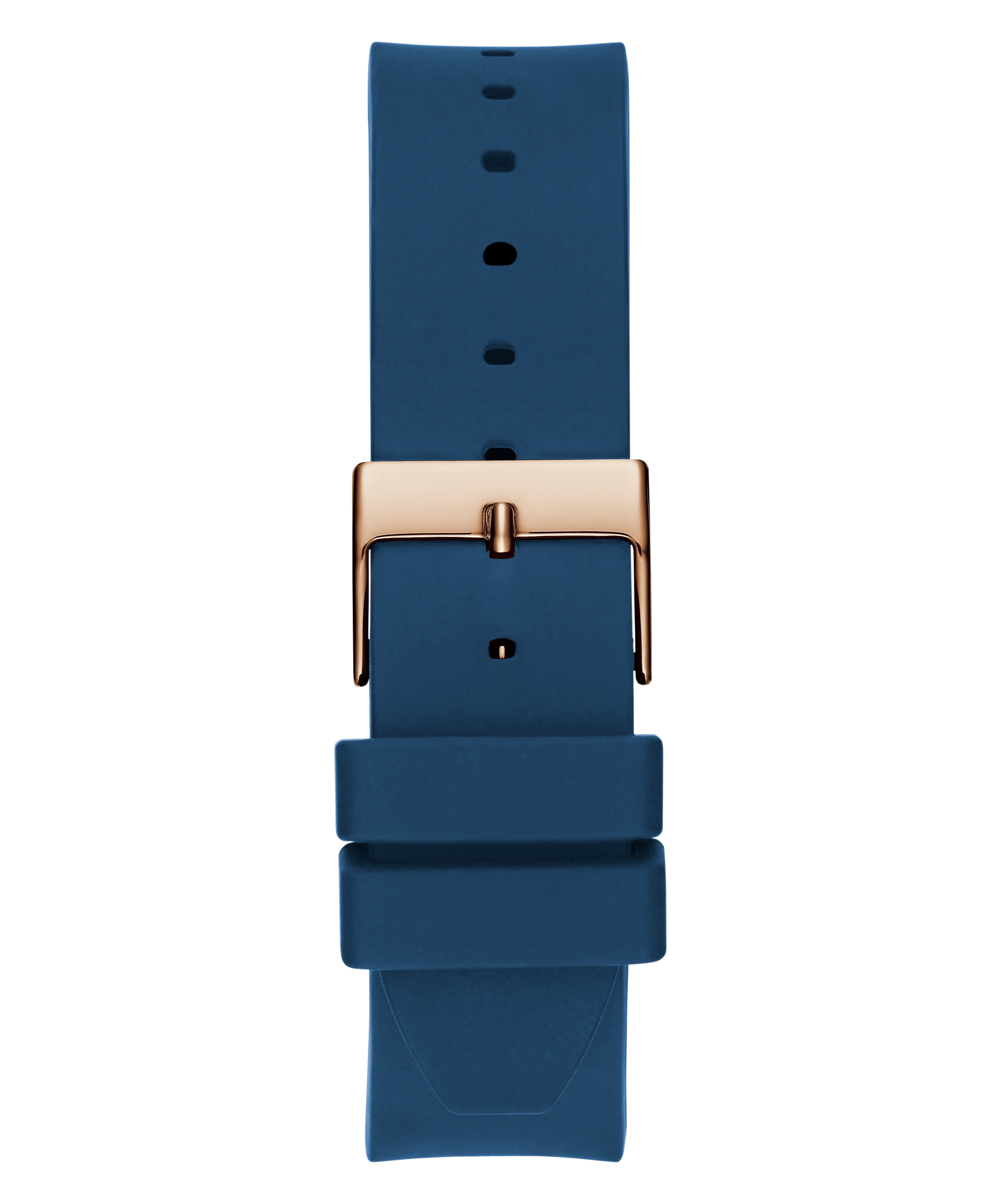 GUESS Ladies Blue Rose Gold Tone Analog Watch - Image 8