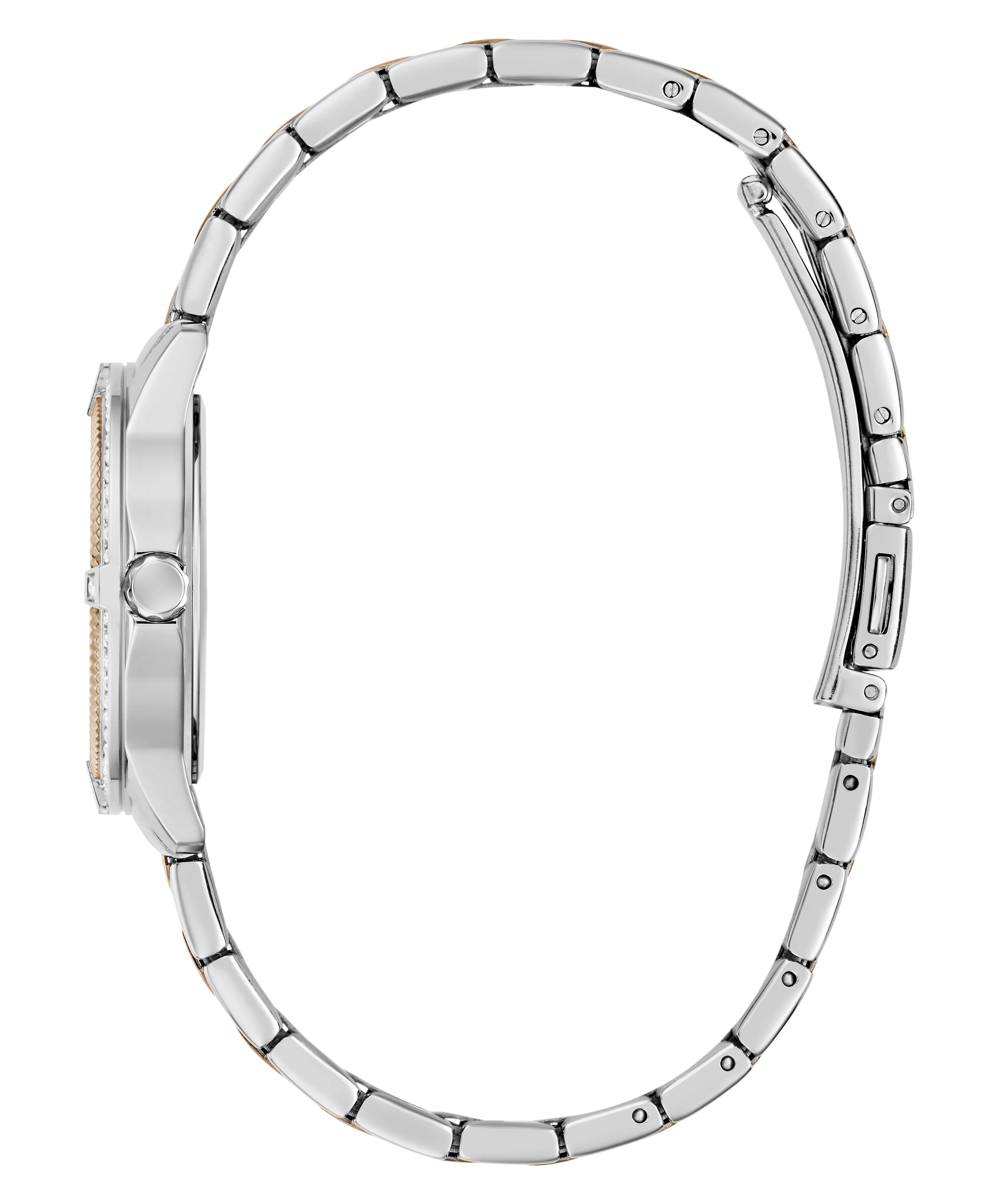 GUESS Ladies Colette 2-Tone Analog Watch - Image 8