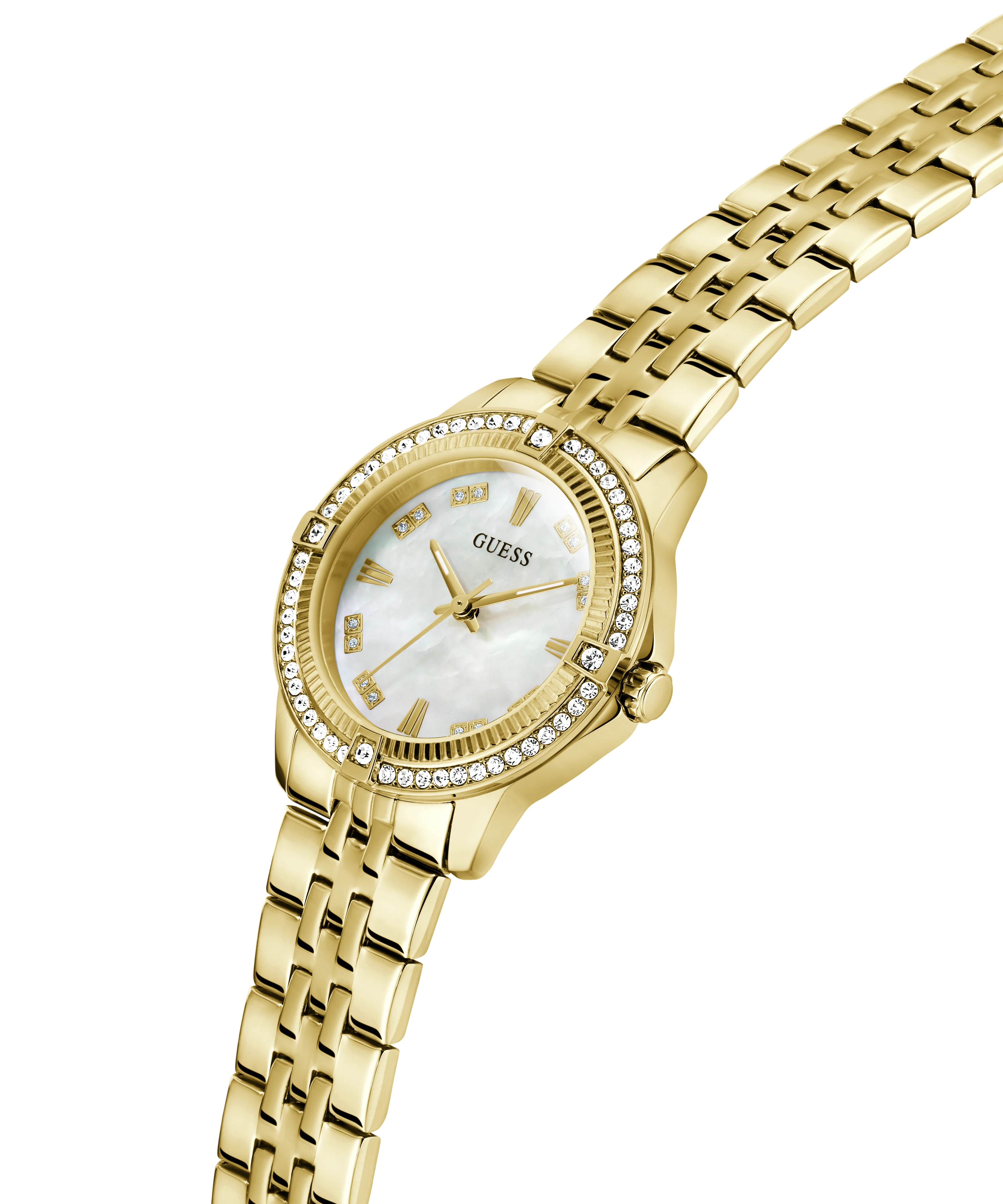 GUESS Ladies Colette Gold Tone Analog Watch - Image 2