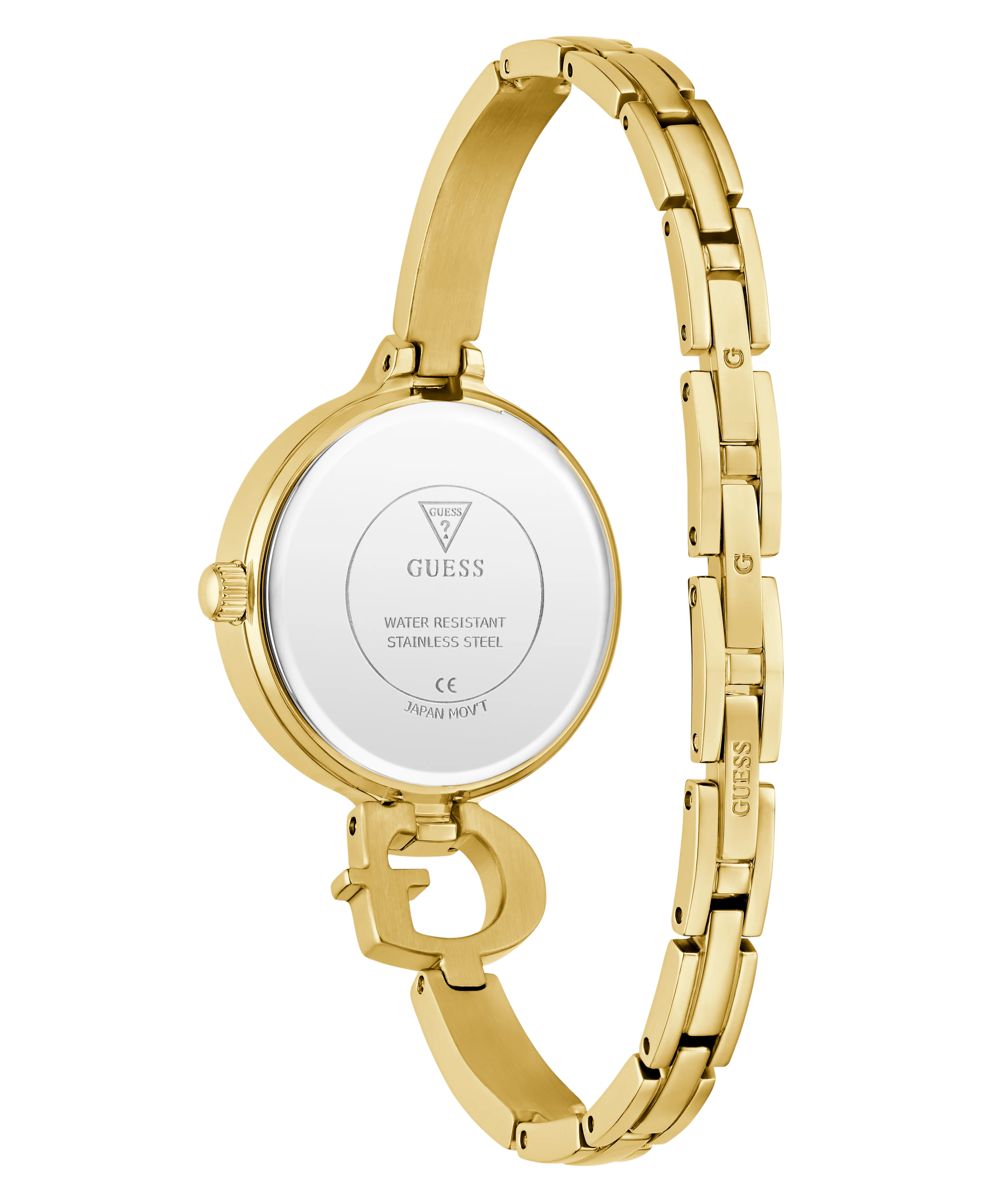 GUESS Ladies Giselle Gold Tone Analog Watch - Image 7