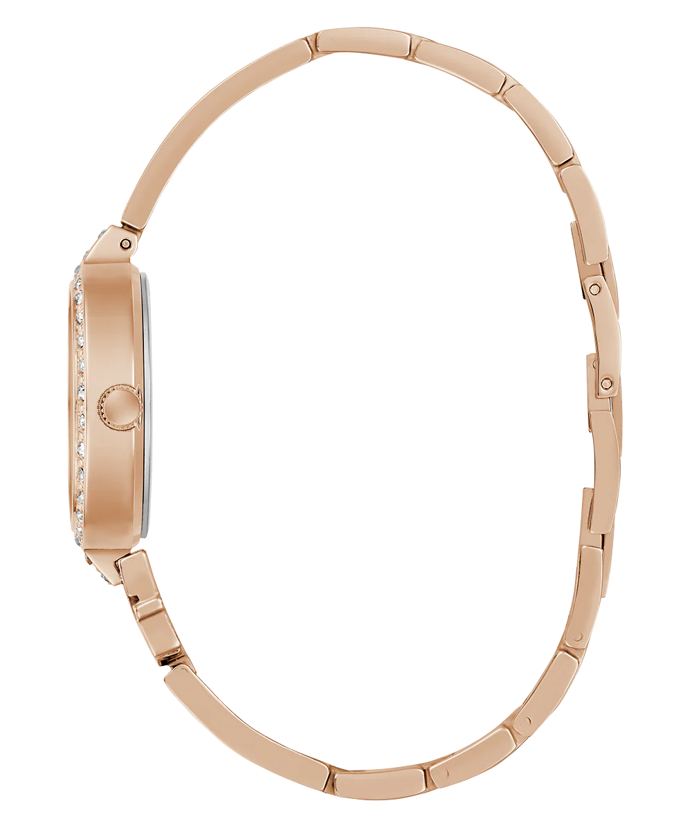 GUESS Ladies Giselle Rose Gold Tone Analog Watch - Image 9
