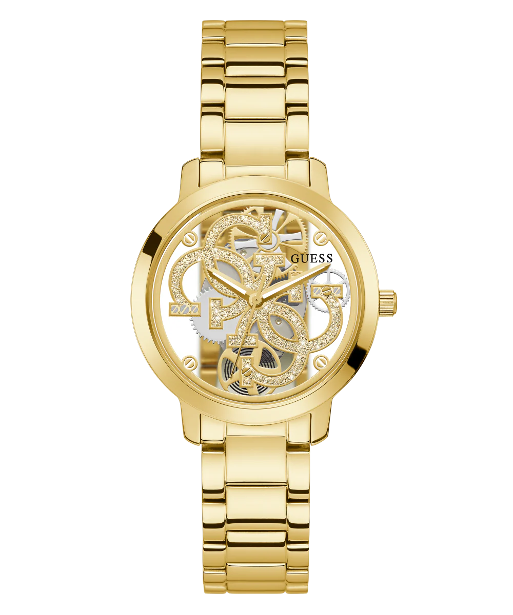 GUESS Ladies Gold Tone Analog Watch - Image 3