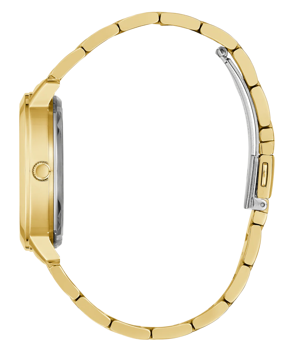 GUESS Ladies Gold Tone Analog Watch - Image 4