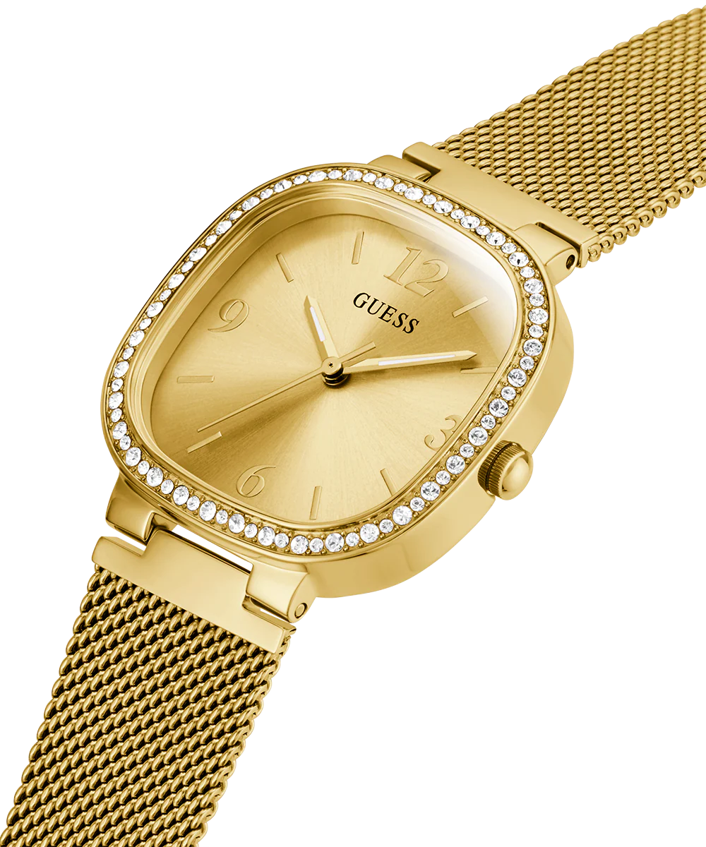 GUESS Ladies Gold Tone Analog Watch - Image 2