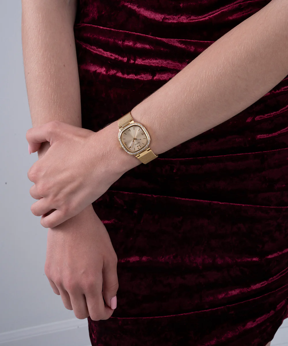 GUESS Ladies Gold Tone Analog Watch - Image 3