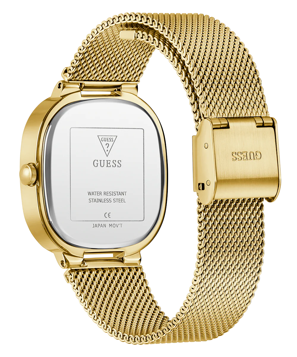 GUESS Ladies Gold Tone Analog Watch - Image 8