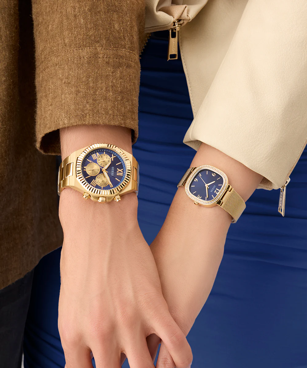 GUESS Ladies Gold Tone Analog Watch - Image 9