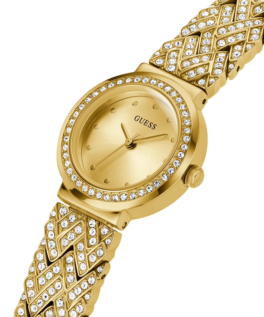 GUESS Ladies Gold Tone Analog Watch - Image 2