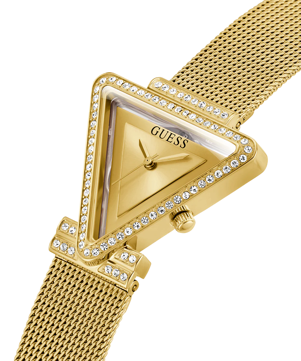 GUESS Ladies Gold Tone Analog Watch - Image 2