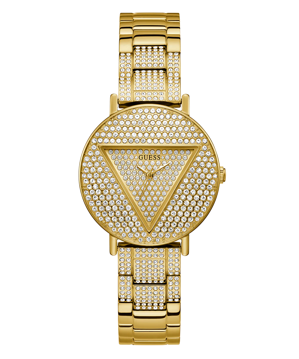 GUESS Ladies Gold Tone Analog Watch - Image 3