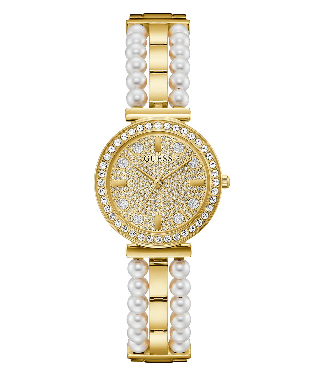 GUESS Ladies Gold Tone Analog Watch - Image 3