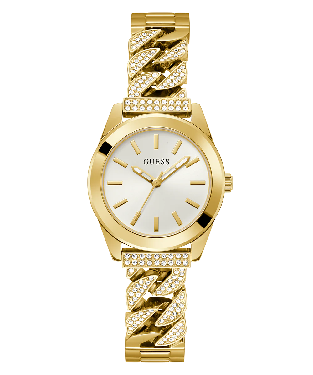 GUESS Ladies Gold Tone Analog Watch - Image 3