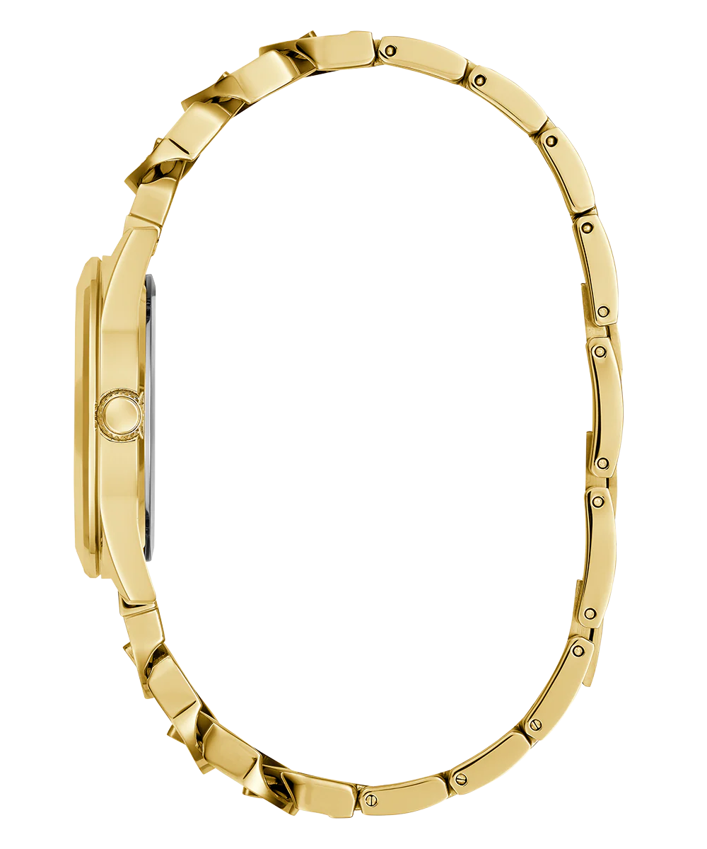 GUESS Ladies Gold Tone Analog Watch - Image 4