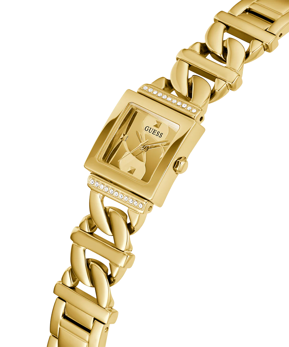 GUESS Ladies Gold Tone Analog Watch - Image 2