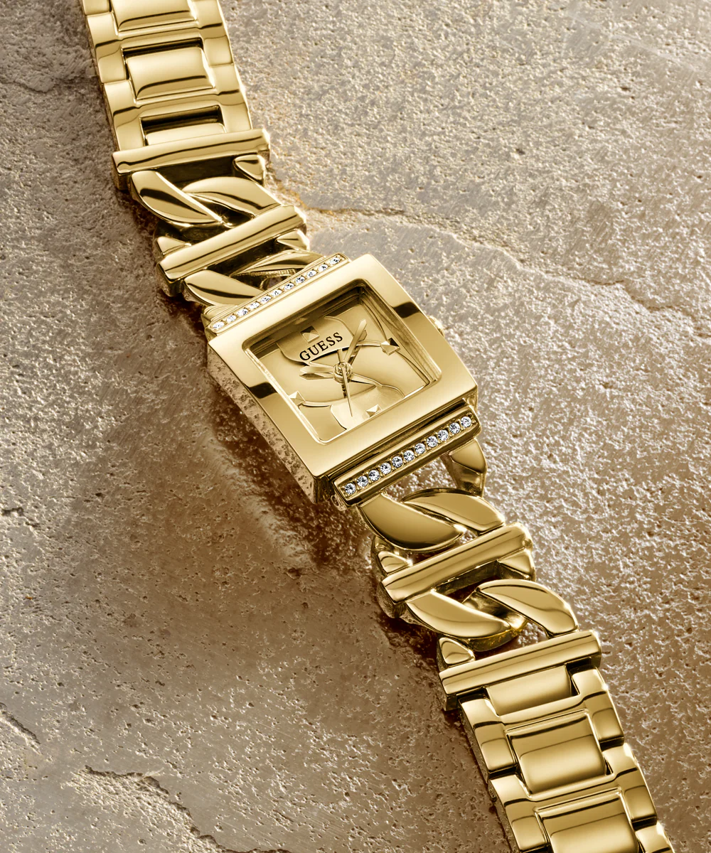 GUESS Ladies Gold Tone Analog Watch - Image 3