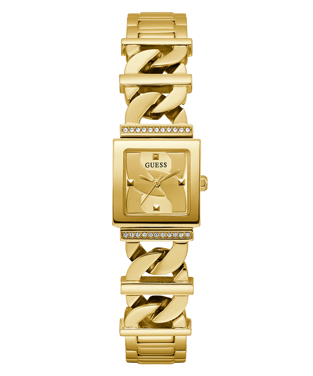 GUESS Ladies Gold Tone Analog Watch - Image 5