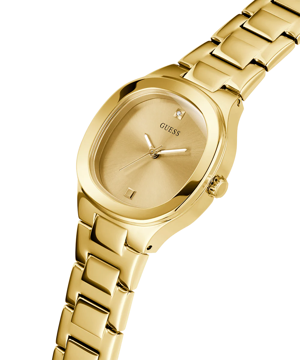 GUESS Ladies Gold Tone Analog Watch - Image 2