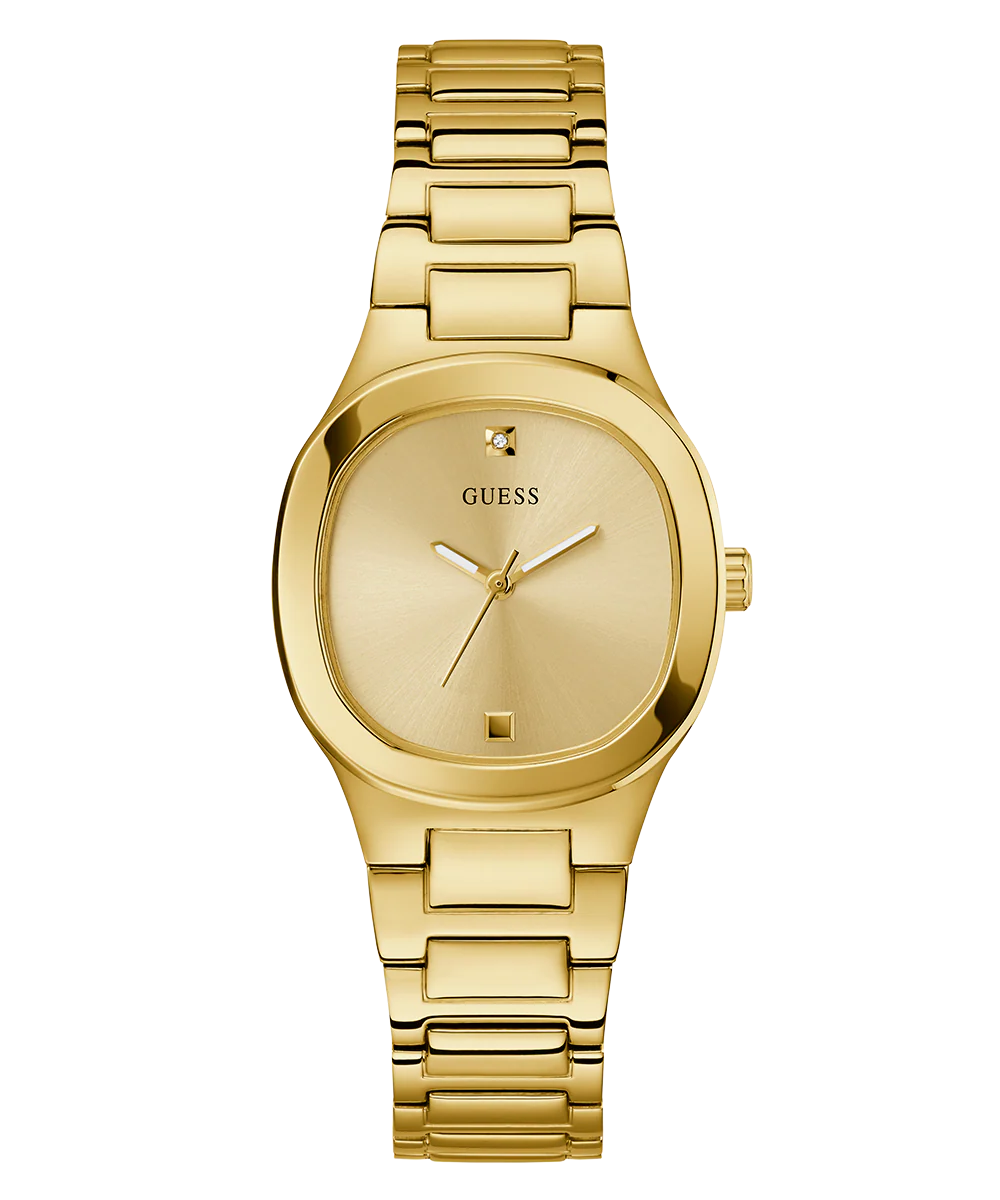 GUESS Ladies Gold Tone Analog Watch - Image 5