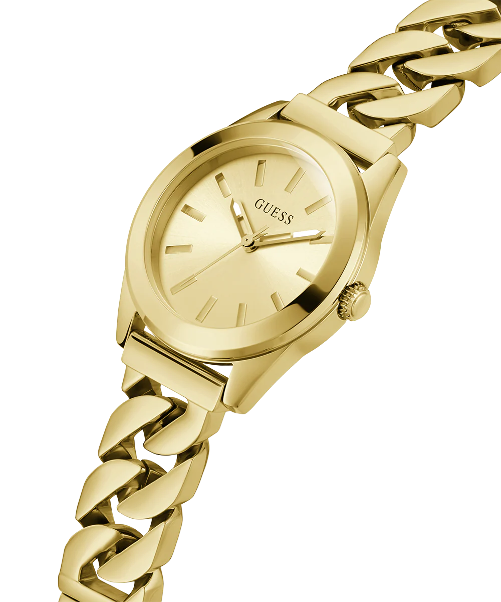 GUESS Ladies Gold Tone Analog Watch - Image 3