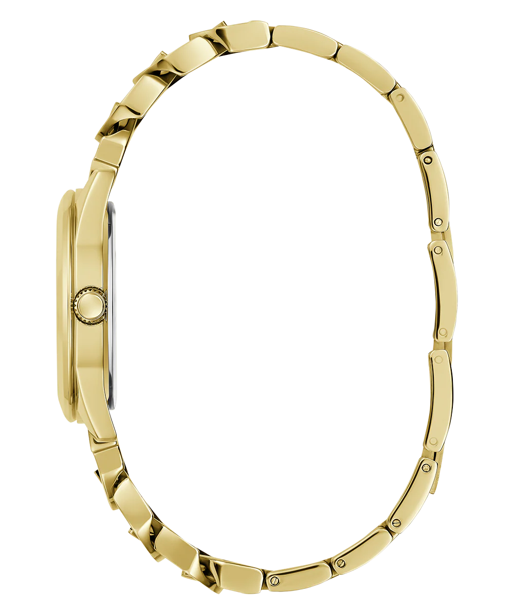 GUESS Ladies Gold Tone Analog Watch - Image 8