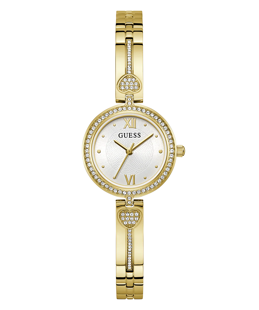 GUESS Ladies Gold Tone Analog Watch - Image 6