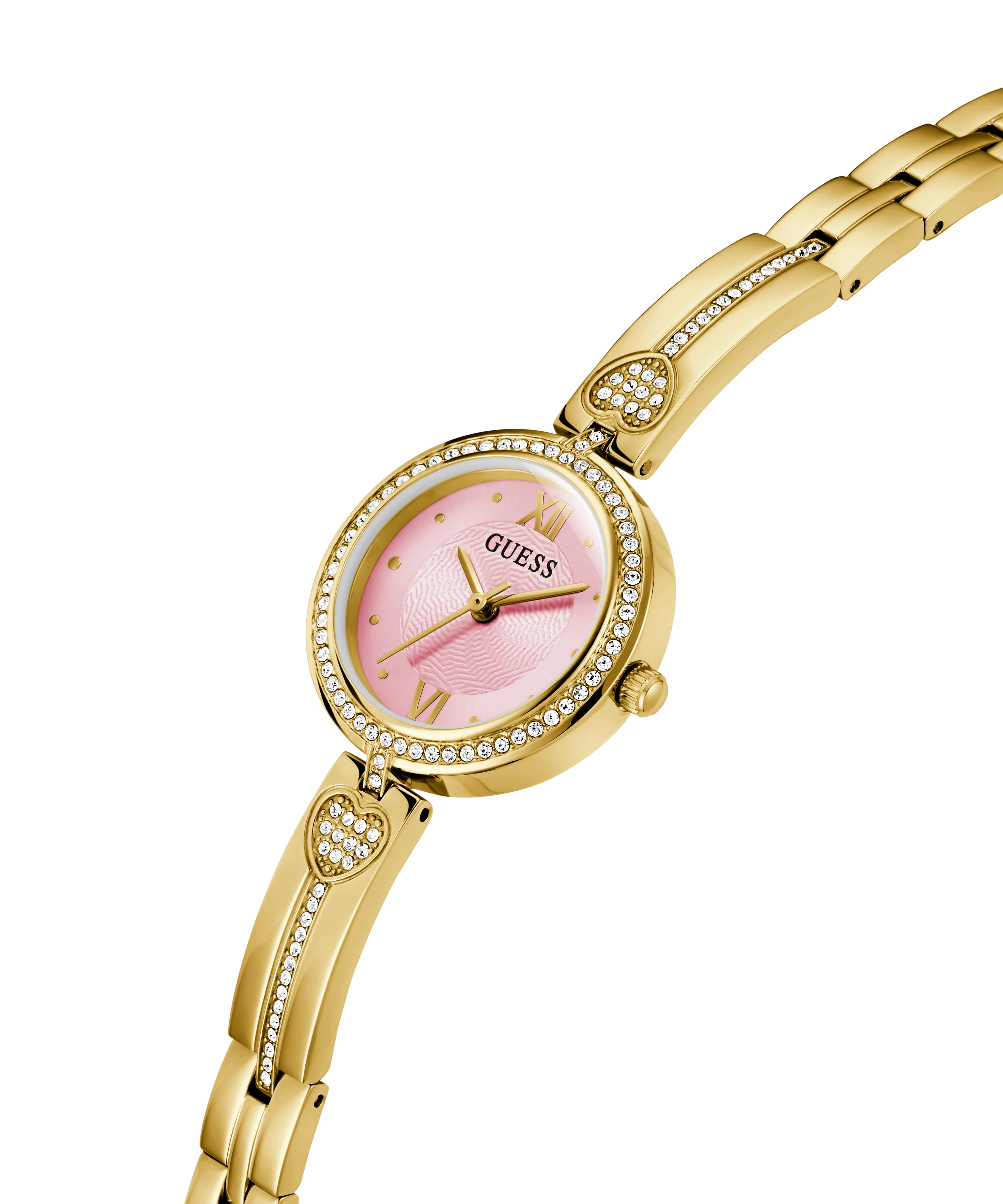 GUESS Ladies Gold Tone Analog Watch - Image 3