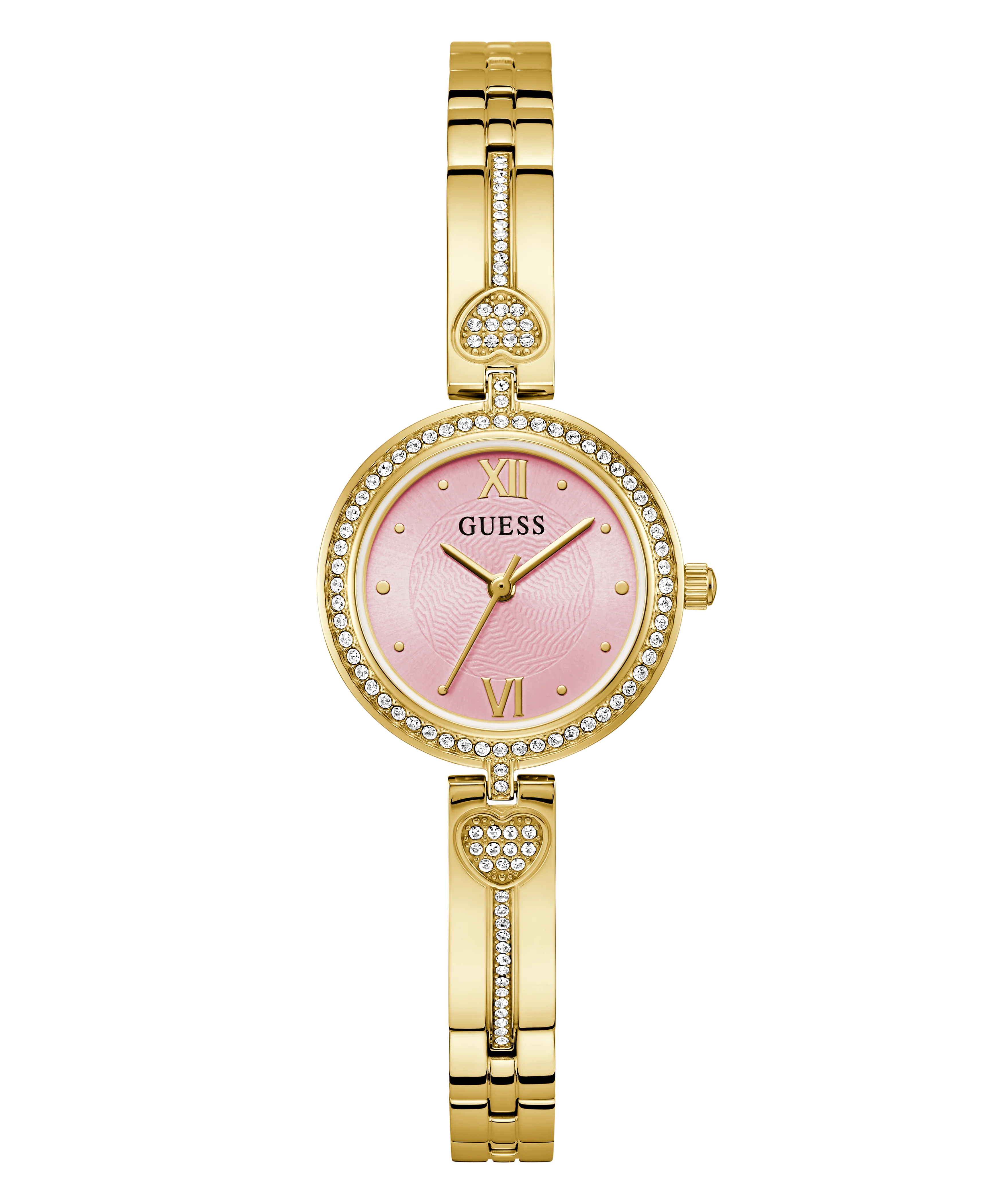 GUESS Ladies Gold Tone Analog Watch - Image 6