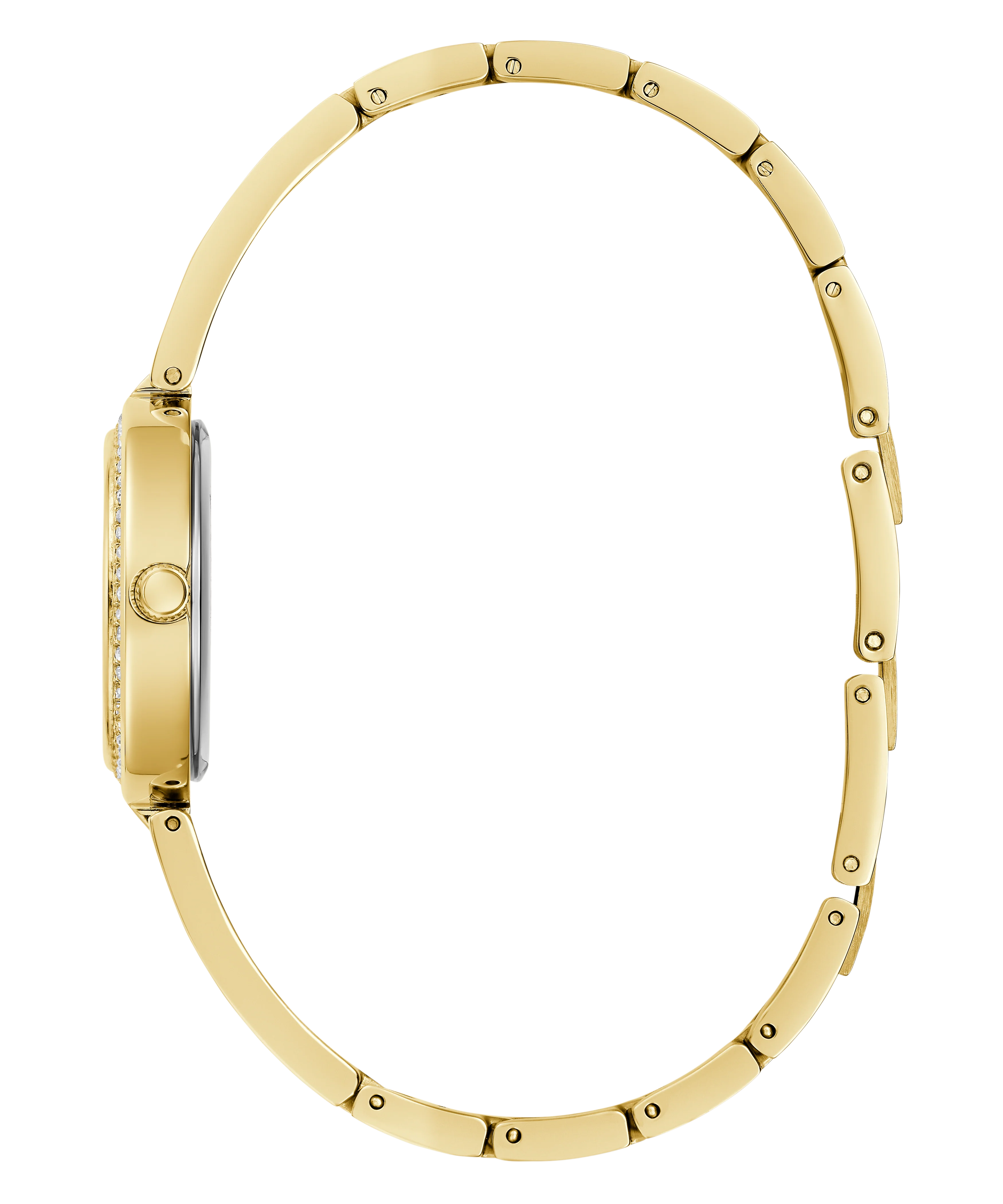GUESS Ladies Gold Tone Analog Watch - Image 8