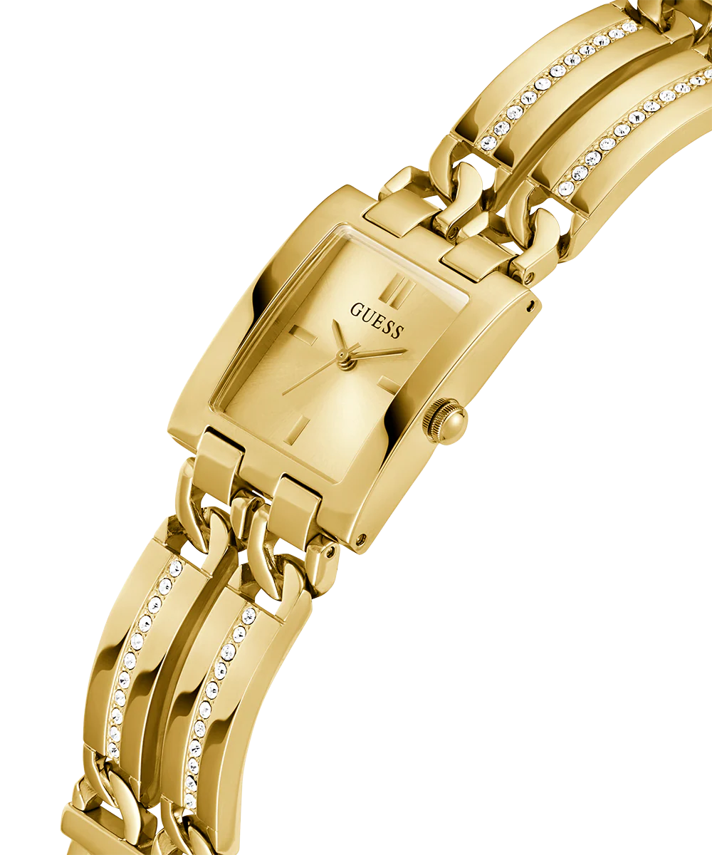GUESS Ladies Gold Tone Analog Watch - Image 2