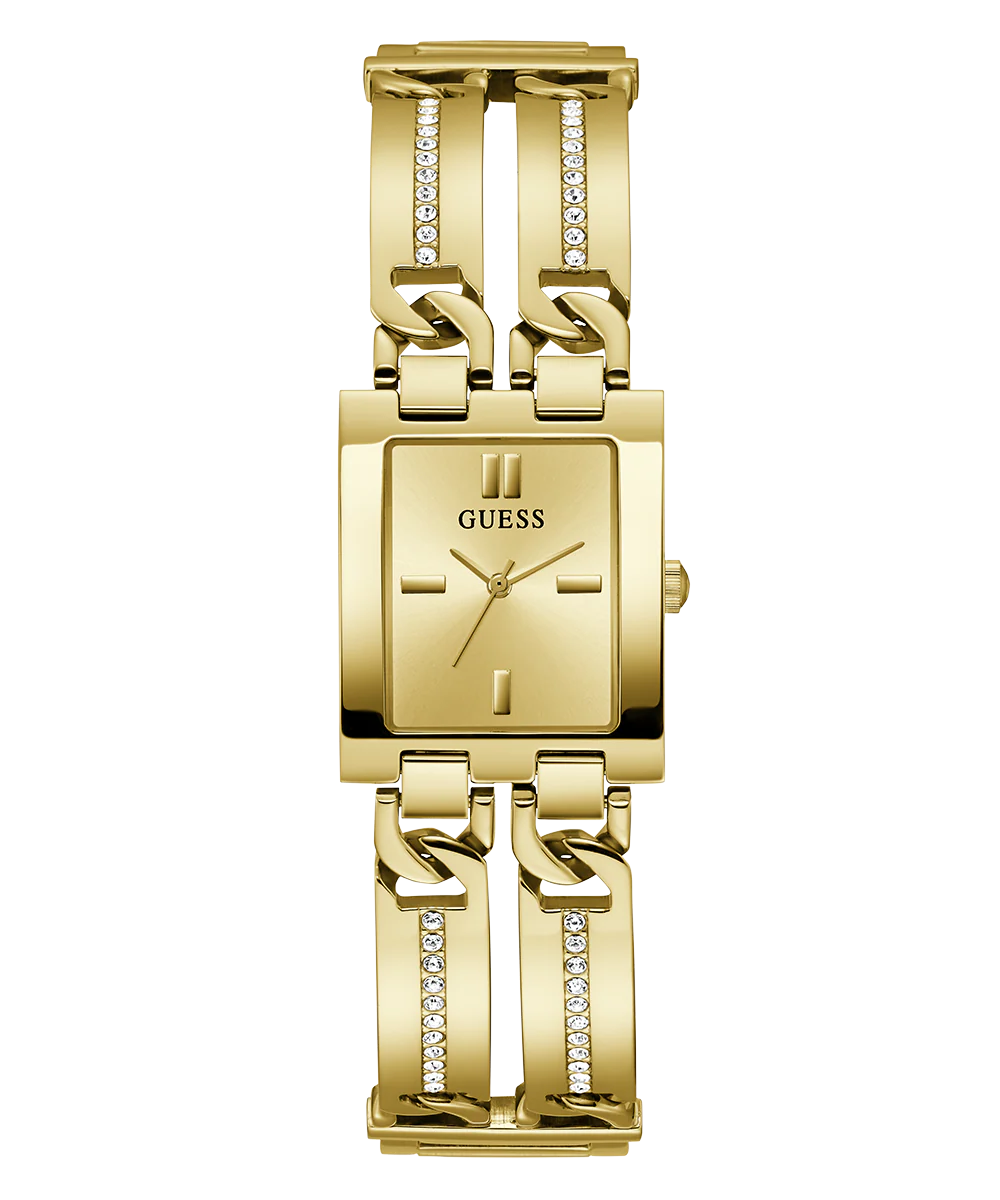 GUESS Ladies Gold Tone Analog Watch - Image 5