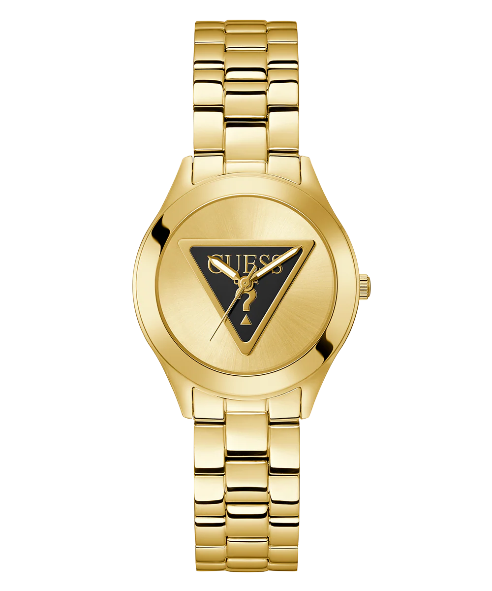 GUESS Ladies Gold Tone Analog Watch - Image 5