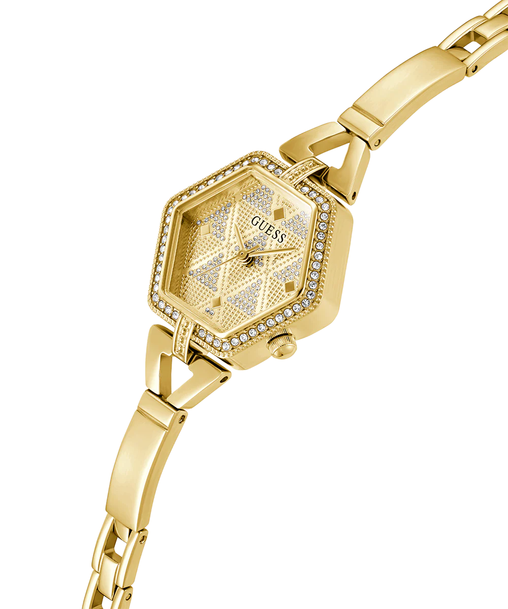GUESS Ladies Gold Tone Analog Watch - Image 3