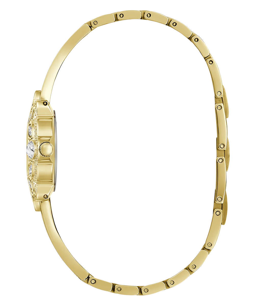 GUESS Ladies Gold Tone Analog Watch - Image 4