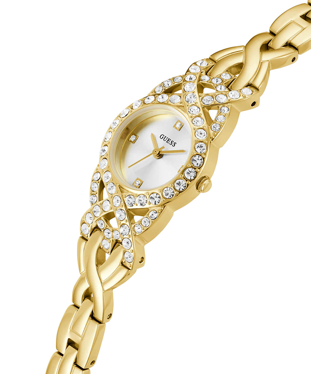 GUESS Ladies Gold Tone Analog Watch - Image 3