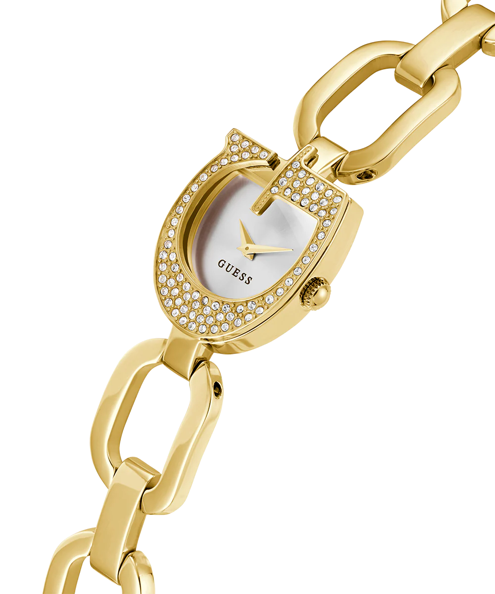 GUESS Ladies Gold Tone Analog Watch - Image 3