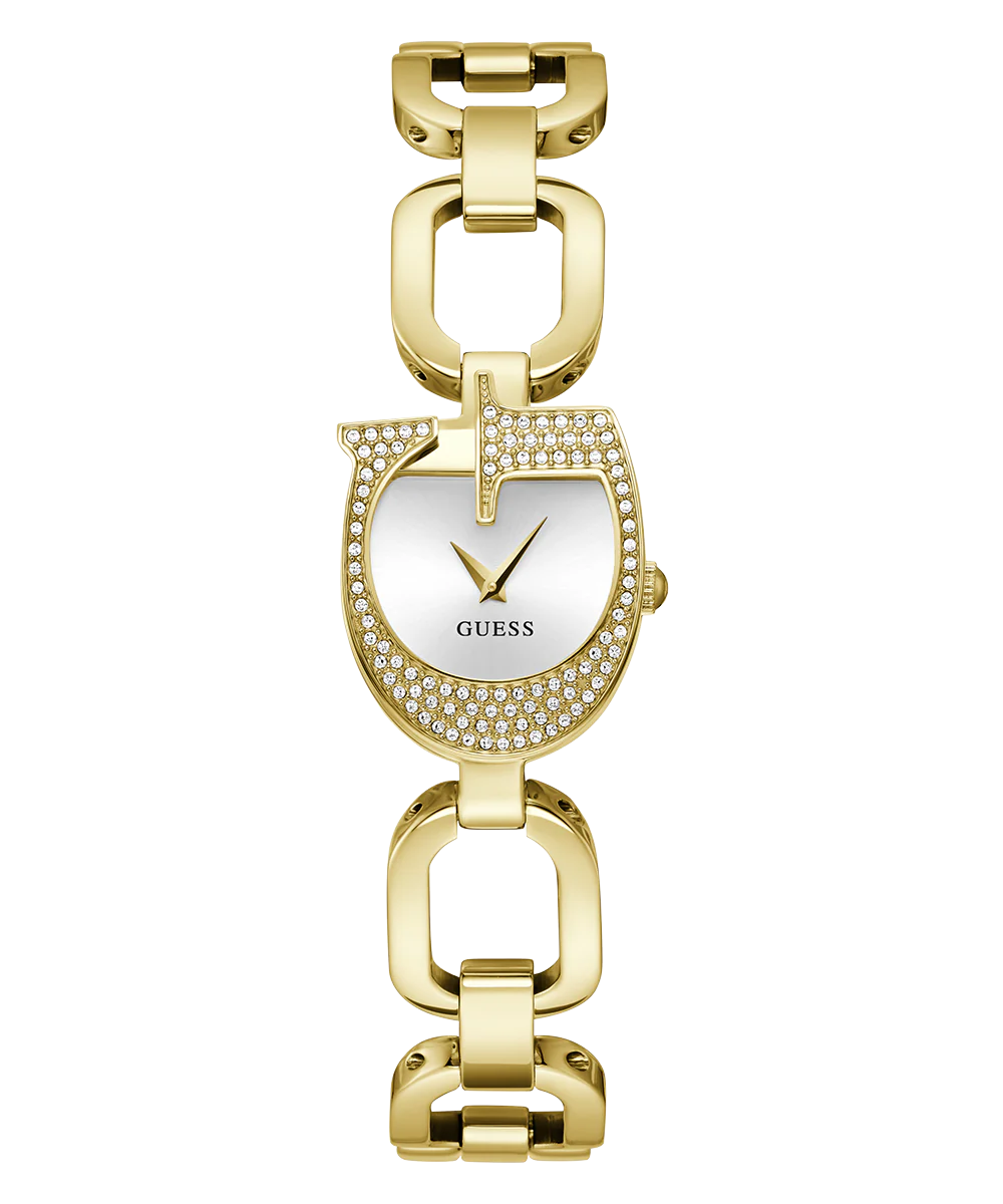 GUESS Ladies Gold Tone Analog Watch - Image 6