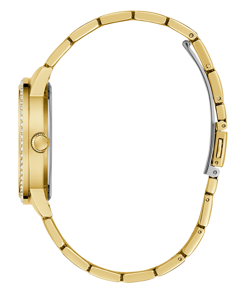 GUESS Ladies Gold Tone Analog Watch - Image 7
