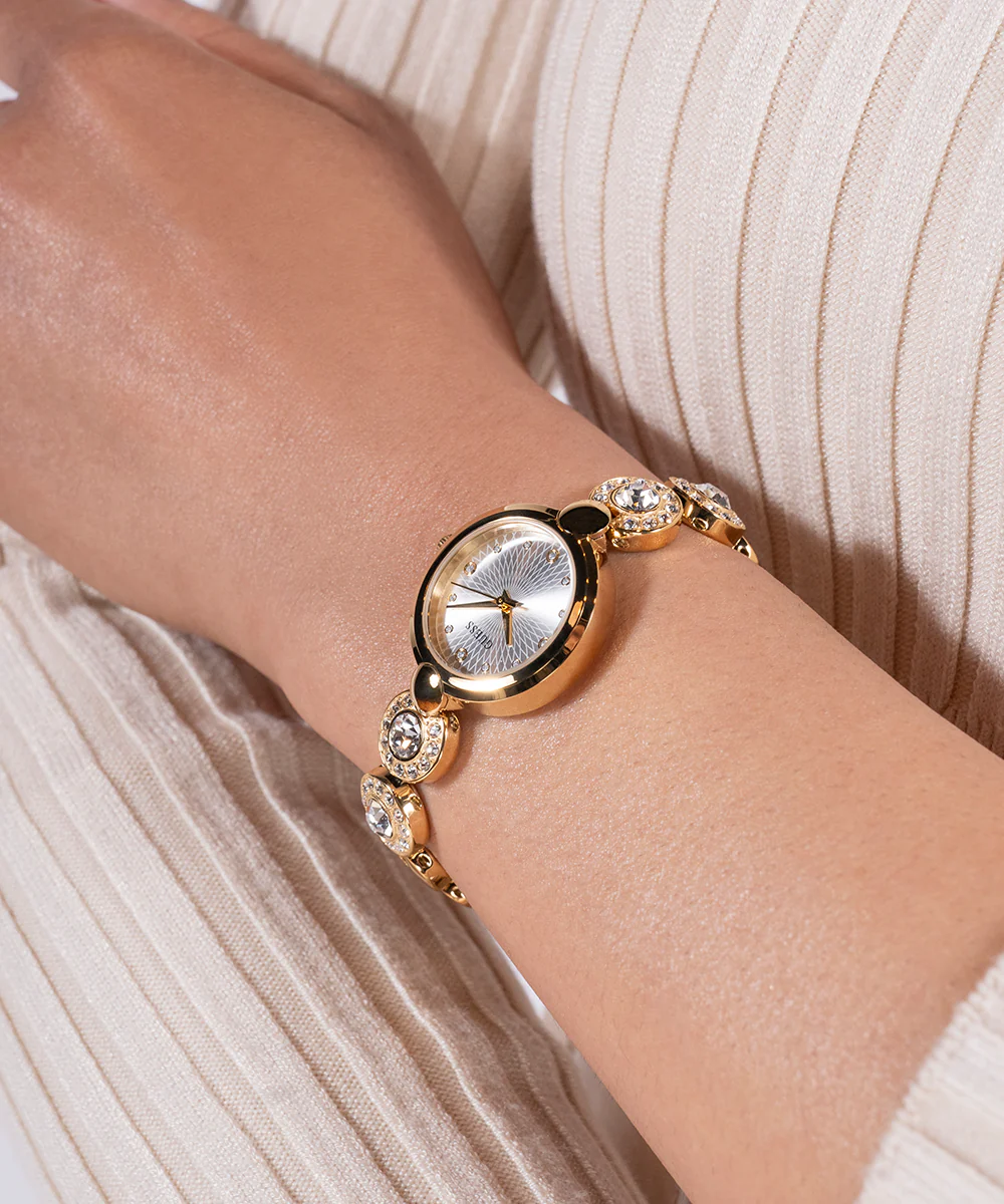 GUESS Ladies Gold Tone Analog Watch - Image 2