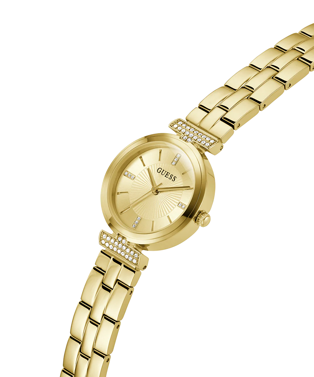 GUESS Ladies Gold Tone Analog Watch - Image 2