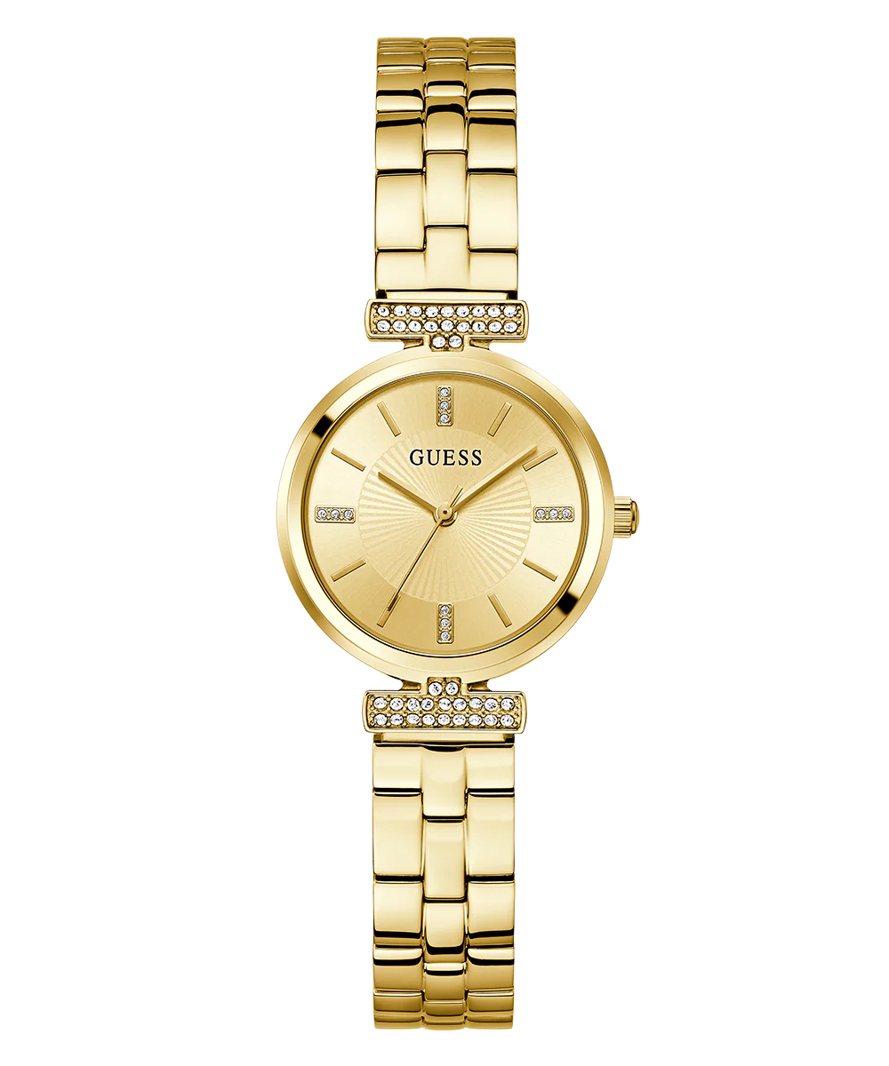 GUESS Ladies Gold Tone Analog Watch - Image 3