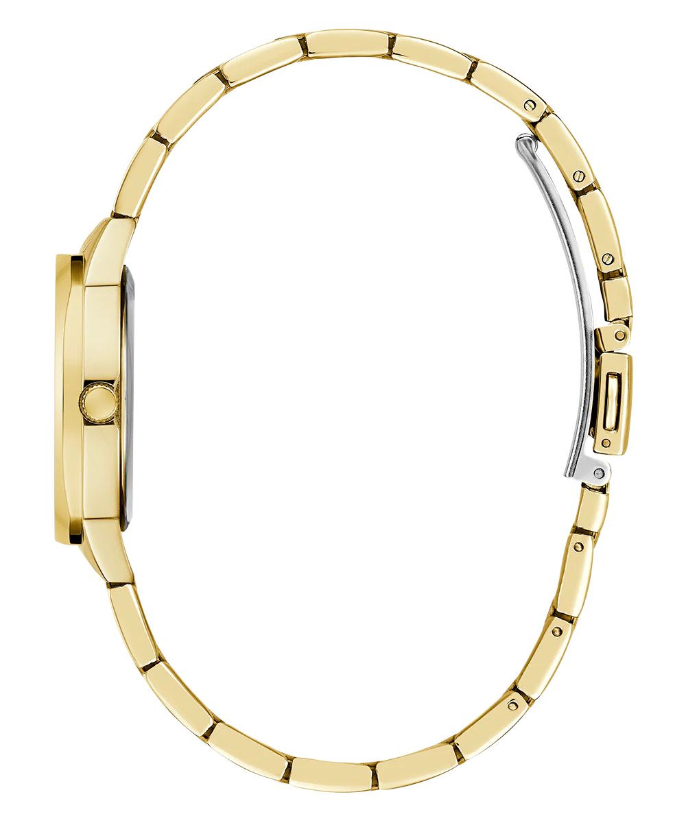 GUESS Ladies Gold Tone Analog Watch - Image 8