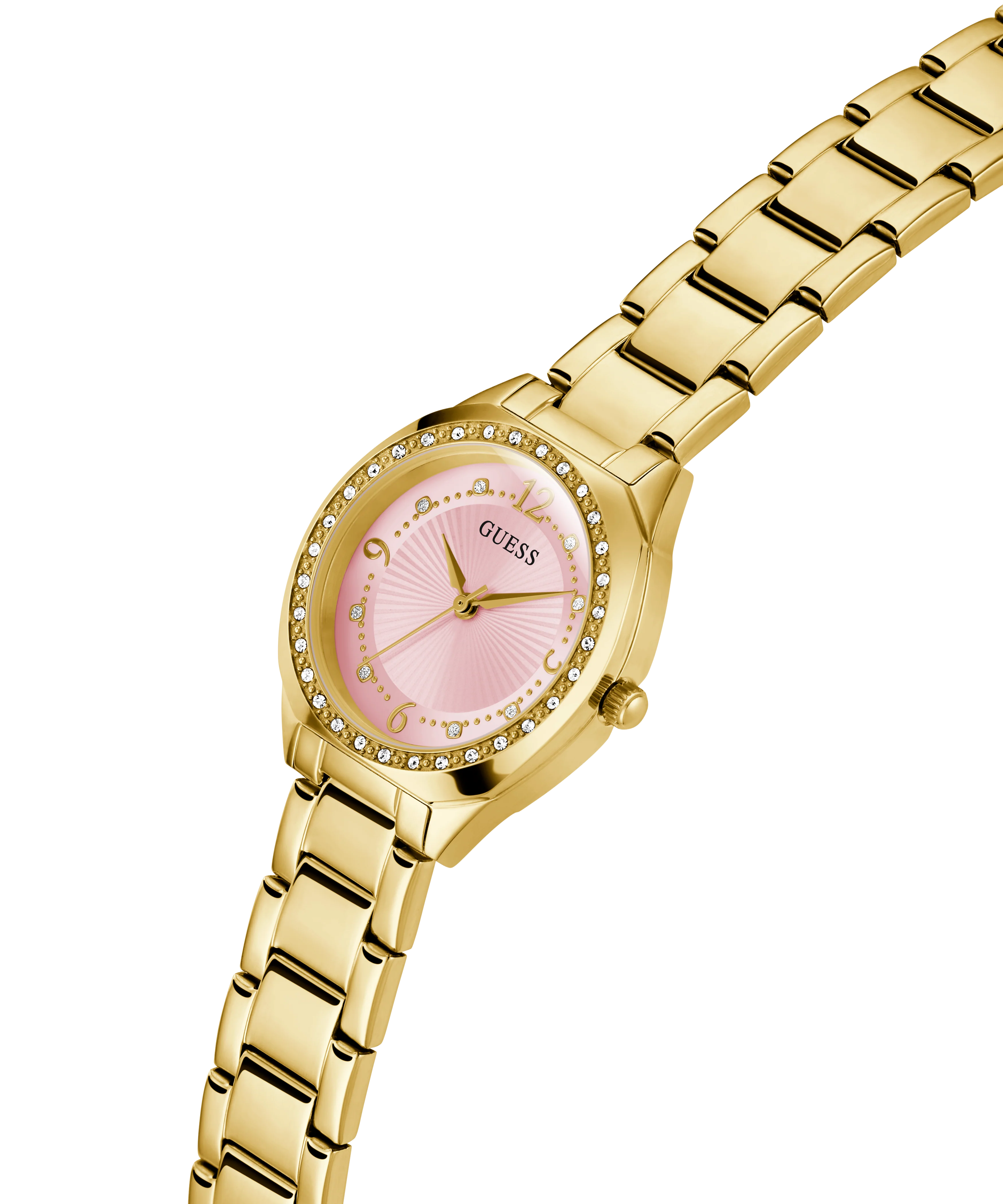 GUESS Ladies Gold Tone Analog Watch - Image 3