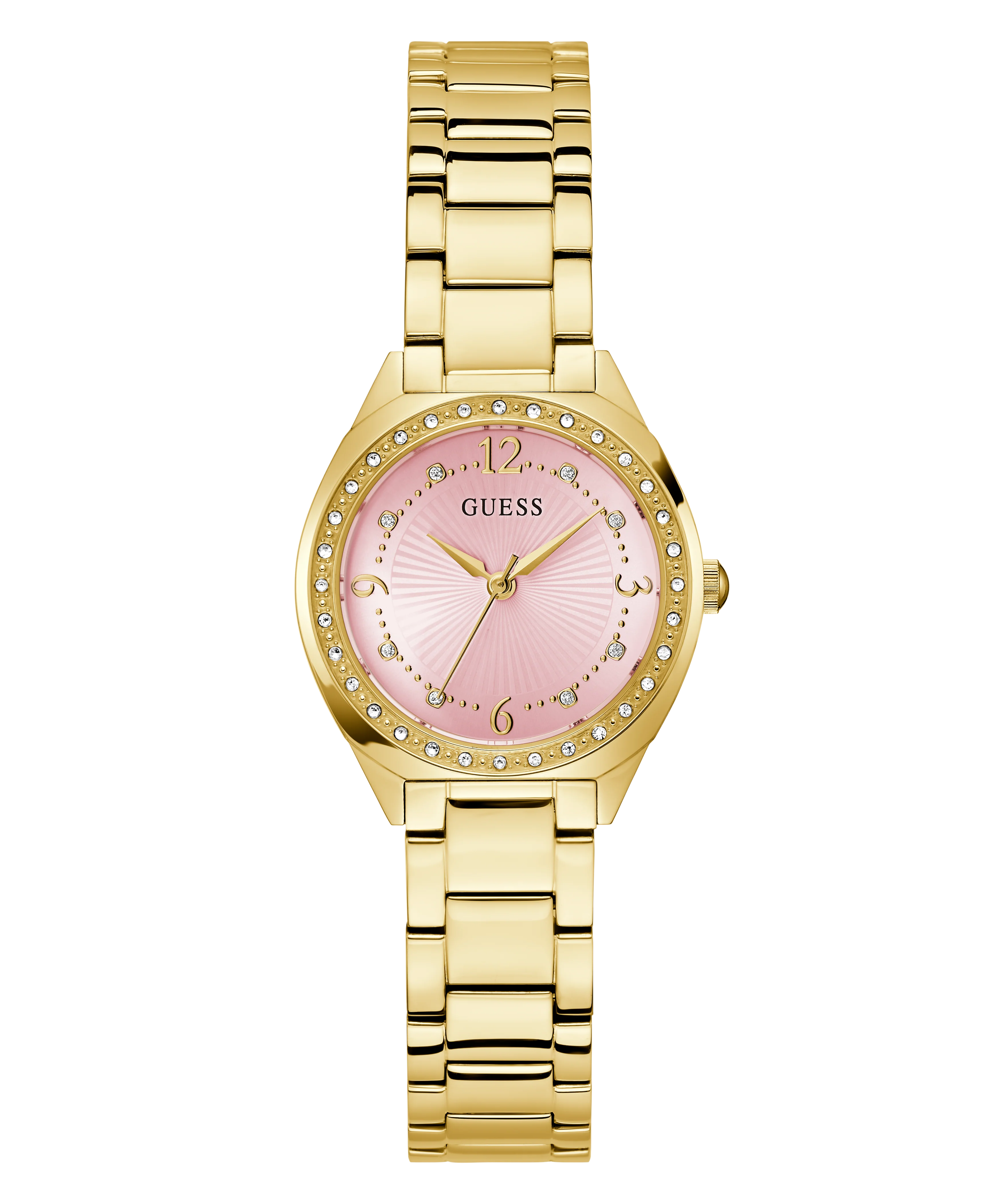 GUESS Ladies Gold Tone Analog Watch - Image 6