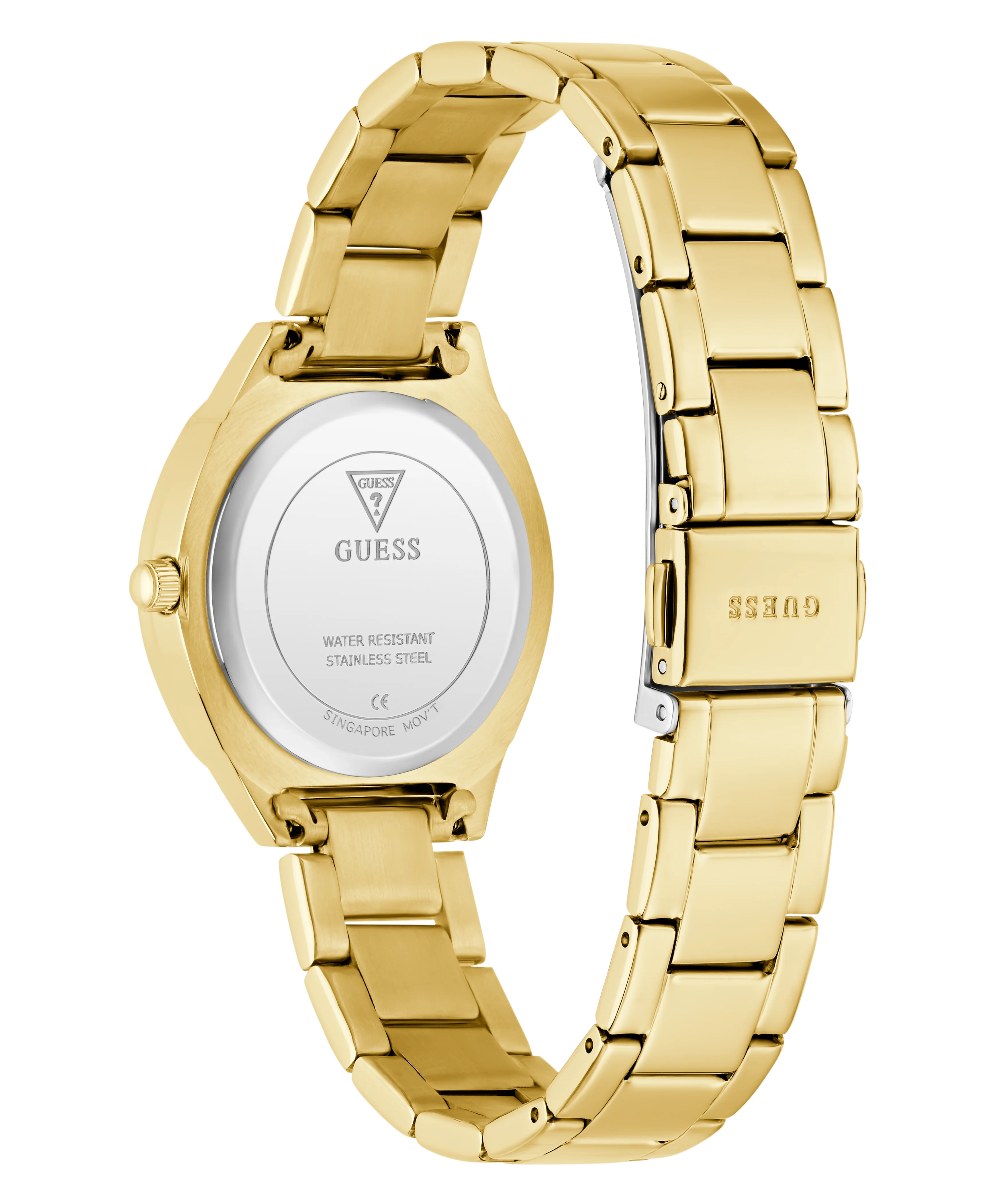 GUESS Ladies Gold Tone Analog Watch - Image 8