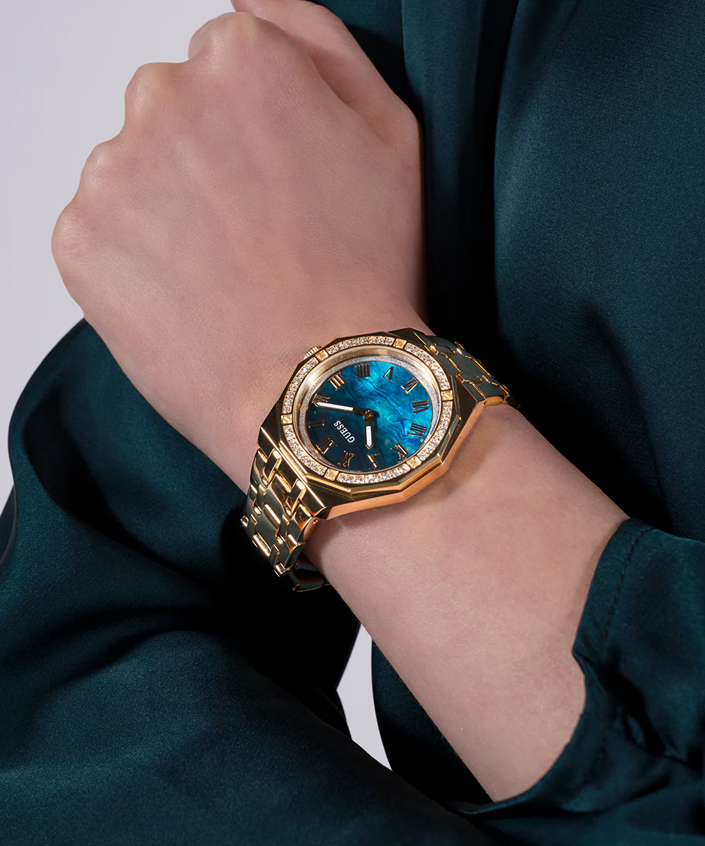 GUESS Ladies Gold Tone Analog Watch - Image 2